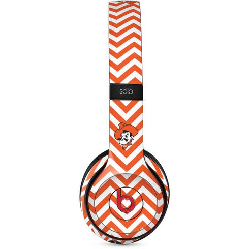 Oklahoma State University Chevron Print Beats Solo 3 Wireless Skin